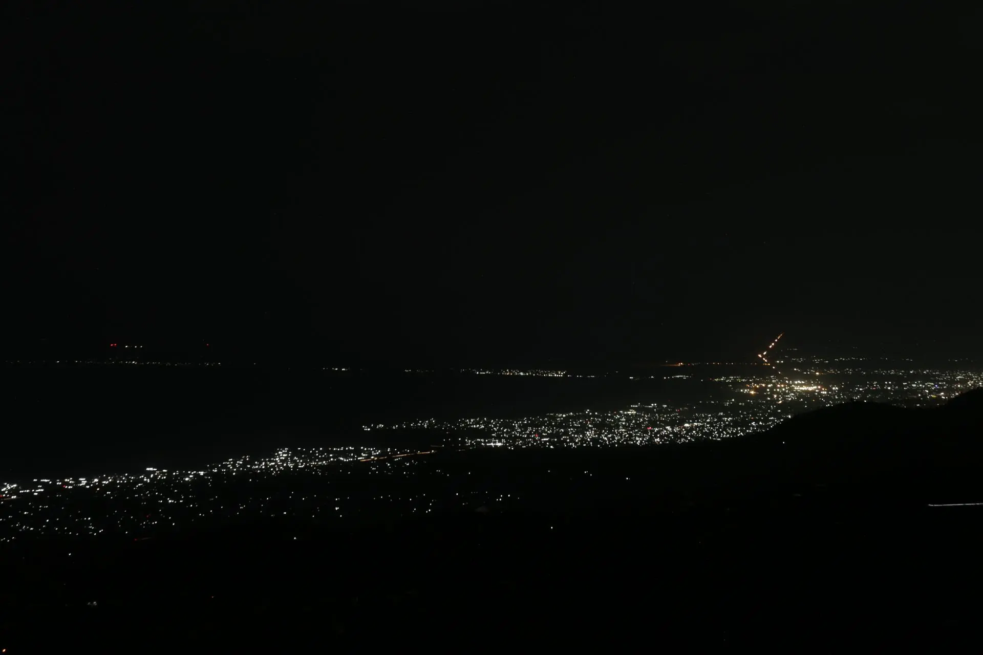 Bujumbura in the night
